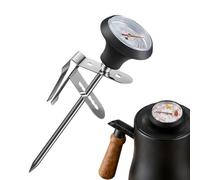 Termómetro para espumar leche Sonda temperatura acero inoxidable con clip