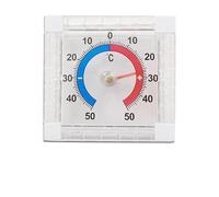 Termómetro para Interior y Exterior - Monitor De Montaje En Pared - Medidor Preciso De Temperatura Ambiente Para Interiores Y Exteriores,Para Uso En Patio Jardín Invernadero Césped Hogar Garaje Y