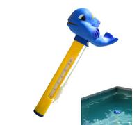 Termómetro para piscina - Monitor flotante para la temperatura del agua de la piscina | Herramienta de fácil lectura de respuesta rápida con cordón para bañeras de hidromasaje estanques y niños