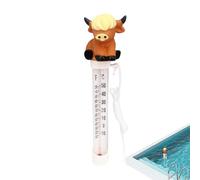 Termómetro Piscina, Cow Pool Thermometer Floating, Termómetro Bañera Bebe, For Ice Bath, Cold Plunge, Spa, Pond, Hot Tub, Outdoor & Indoor Swimming Pools