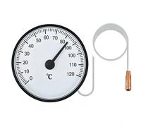 Termómetro portátil de precisión con - de 0° a 120° F, ideal para uso en exteriores, acuarios y hogar