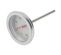 Termómetro profesional para horno de barbacoa de acero inoxidable 0-500C, sensor de 70 mm de largo para parrilla de madera de pizza, M8 x 14,5 mm