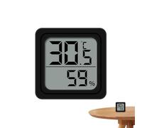 Termómetro temperatura digital | Baby Aroomthermometer | Monitor higrómetro interior con indicador grabación | Sensor de medidor humedad alta precisión para casa, terrario, invernadero