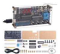 Termómetro termopar, kit de bricolaje con sensor de humedad de temperatura digital CC 4.5-5V, proyecto de soldadura con advertencia de temperatura alta y baja, kit de soldadura de termopar de -50.0 °C