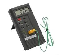 Termómetro termopar tipo K -50 °C a 1300 °C, probador digital de temperatura con alta precisión ± 0,3%, sensor de sonda compacto para laboratorio industrial HVAC