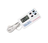 Termómetros de congeladores con pantalla LCD con montaje de precisión de ± 1 °C, fuerte para uso comercial doméstico, termómetros digitales para refrigerador