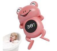 Termómetros de piscina para bebés - Juguetes flotantes para bebés, termómetro rana para bebés, termómetro digital | Termómetro de bañera de seguridad Babyelf, lectura directa termómetro digital, ropa