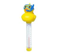 Termómetros flotantes para piscina con forma de animal de dibujos animados para niños con lectura precisa de la temperatura y diseño divertido medidor de temperatura flotante del agua