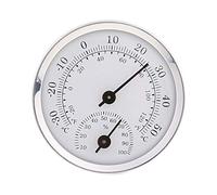 Termómetros para interiores y exteriores, higrómetro 2 en 1, medidor de temperatura y humedad, higrómetro analógico, no requiere batería, -30 ~ 50 ℃ Outdo