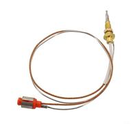 Termopar de cocina de gas de cobre con cabeza de tornillo de 33 mm/45 mm, 35 cm, 40 cm/70 cm de longitud de alambre, pieza de repuesto compatible con quemador de gas Sabaf para estufa Sabaf (aguja