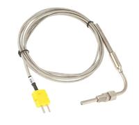 Termopar EGT, Abgastemperatursensor Termopar Egt Tipo K Sensores de Sonda de Temperatura NPT de 1/8" Gas de Escape para Sonda de Temperatura de Gas de Escape con Conector de Punta Expuesta