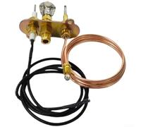 Termopar Ignición 900mm Hornillo Gas Triple Salida Llama | Compatibilidad , estufas butano, conexión segura, alta para resistencia térmica, instalación flexible