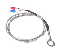 Termopar Tipo K 14 Diámetro 304 Menos Acero -40 a 1000 ℃ Termopar Tipo Sonda 2 M / 6,6 Pies (1M)