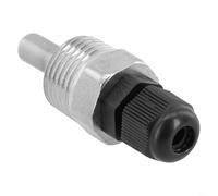 Termopozo 304 SS con rosca G1/2, para instalaciones de medición de temperatura, longitudes de tubo de 30-200 mm, diámetro interior de 6 mm, diámetro exterior de 8 mm, temperatura máxima de 250 °C