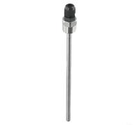 Termopozo 304 SS con rosca G1/2, para instalaciones de medición de temperatura, longitudes de tubo de 30-200 mm, diámetro interior de 6 mm, diámetro exterior de 8 mm, temperatura máxima de 250 °C