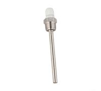 Termopozo de acero inoxidable con 12 roscas NPT, tubo protector para sensores de temperatura e instalación de termopar (100 mm)