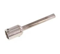 Termopozo de acero inoxidable de conexión soldada para vástago de 100 mm, máx. 600°C y 25 bares