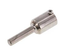 Termopozo de acero inoxidable de conexión soldada para vástago de 63 mm, máx. 600°C y 25 bares