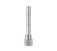 Termopozo de Sensor de Temperatura de Acero Inoxidable sin Soldadura NPT de 1/2 Pulgada para Sensores de Temperatura