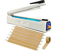 Termoselladora 400mm sellador de bolsas máquina selladora de bolsas por calor impulso manual envasado selladora térmico de bolsas de plástico, impulse heat sealer mylar bag sealer machine