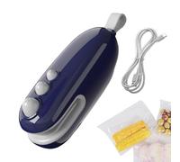 termoselladora, selladora de bolsas de virutas | Máquina de sellado de alimentos recargable, selladora de bolsas para bolsas de chips,Máquina de sellado de bolsas, Portátil, con cortador, para