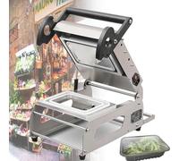 Termoselladora TéRmica Para Bandejas De Alimentos,Termoselladora Manual, Ancho MáXimo De Rollo De Film: 260 Mm, DiáMetro MáXimo De Rollo De Film: 180 Mm, Para Carnes Y Alimentos Cocinados