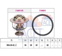 Termostato 7.8640 FACET para MITSUBISHI OUTLANDER I L200 PAJERO SPORT I