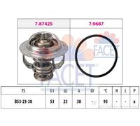Termostato 7.8742 FACET para SKODA AUDI VW SEAT