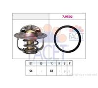 Termostato 7.8800 FACET para OPEL CADILLAC SAAB CHEVROLET FIAT ALFA ROMEO