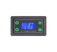 Termostato ABS para robusto para Incubadora y Secadero Termostato | Precisión 0.1°C, pantalla LCD HD, operación simple, para ideal para incubadoras, control estable