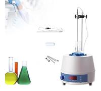 Termostato ajustable y agitador magnético, permite un control preciso de la temperatura, ideal for experimentos científicos en universidades y laboratorios.(2000ml)