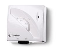 Termostato Ambiental Mecánico 1 Intercambio A Rueda Blanco Finder 1T.01.1