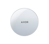 Termostato AXOR ShowerSelect ID de hansgrohe, empotrado, redondo, 2 consumidores, combinación de fusibles integrada, 36751950, Color: Latón cepillado