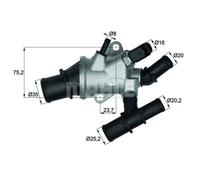Termostato BEHR Refrigerante 88.0°C TI 162 88