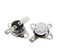 Termostato bimetálico 100 Uds normalmente abierto KSD301 10A 250V 40-135C interruptor de temperatura Control térmico 40C 95C 105C 125C 135C grados(85 C,NC)