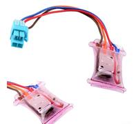 Termostato bimetálico de descongelación de 4 cables -7C para reparación de frigorífico y congelador, pieza de repuesto de metal compatible con Ranco para liebherr para miele para aeg 85 x 45 mm