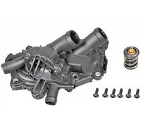 METZGER Termostato, refrigerante para AUDI: A4, Q3, A1, A3 & VOLKSWAGEN: Tiguan, Golf, Polo, Caddy, New Beetle, CC, T-Roc Cabriolet (Ref: 4006447)