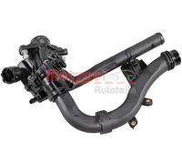 Termostato con carcasa (cárter) 4006459 METZGER para MERCEDES-BENZ CLASE E SLK