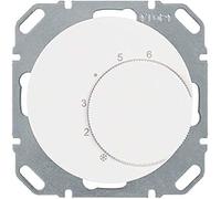 Termostato con conmutador, R.1/R.3, blanco polar, brillo
