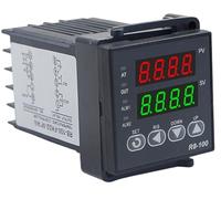 Termostato controlador de temperatura Digital R8-100, salida SSR tipo K, relé SSR 40DA, tornillo K/J, sonda termopar RKC M6 1m, 1 Uds.(R8-100 J SSR)