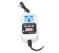 Termostato, Controlador de Temperatura Pantalla Digital Inteligente para Invernadero (Enchufe de la UE)