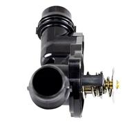 Termostato de agua de refrigeración compatible con motores M54 para 325i 325ci 330i 330ci 2000-2006 E46 E60 - Reemplaza OEM 11530139877 11531436823 11531437040