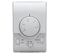 Termostato de Aire Acondicionado Central, Interruptor de Termostato ABS de 2 Vías, Interruptor de Control Mecánico, Acondicionador 110-220V