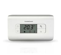 Termostato De Ambiente Fantini Cosmi CH115 A Baterías Blanco