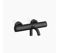 Termostato de bañera Dornbracht META para montaje en pared, sin grifería, proyección 210mm, 34201979-33, Color: Negro Mate