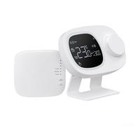 Termostato de caldera de gas de calefacción de agua habilitado para WiFi con perilla giratoria y pantalla retroiluminada para una fácil operación