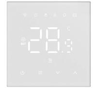 Termostato de calefacción eléctrico inteligente WT410-BH-3A-W 3 A con wifi para caldera de gas (blanco) - AVATTO