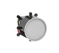 Termostato de cuerpo empotrado Gessi HI-FI, con botón de encendido/apagado, cromado, 38266031