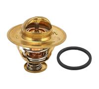 Termostato de excavadora de 82 grados Celsius reemplaza 600 421 6110 Material de aleación Accesorio de control de refrigerante del motor Compatible con excavadoras Komatsu 6D95