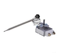 Termostato de freidora de alta temperatura 200-400F rango alto para | Acabado plateado, aleación, se adapta a vulcan para duro, compatible con Robert Shaw, larga vida útil